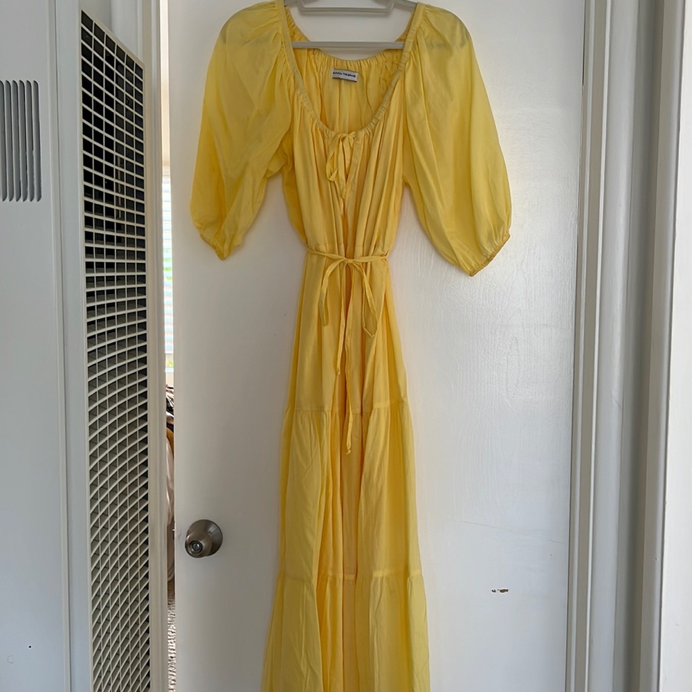Faithfull the Brand yellow dress